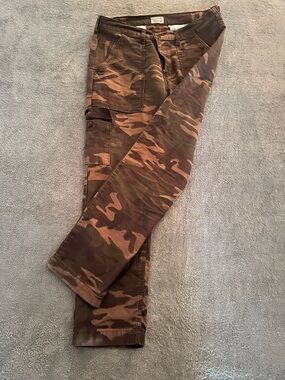 Levi's Men's Brown Camouflage Cargo Pants